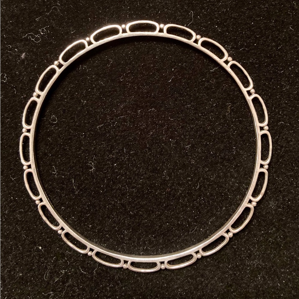 Silpada 20 slot charm bracelet 925